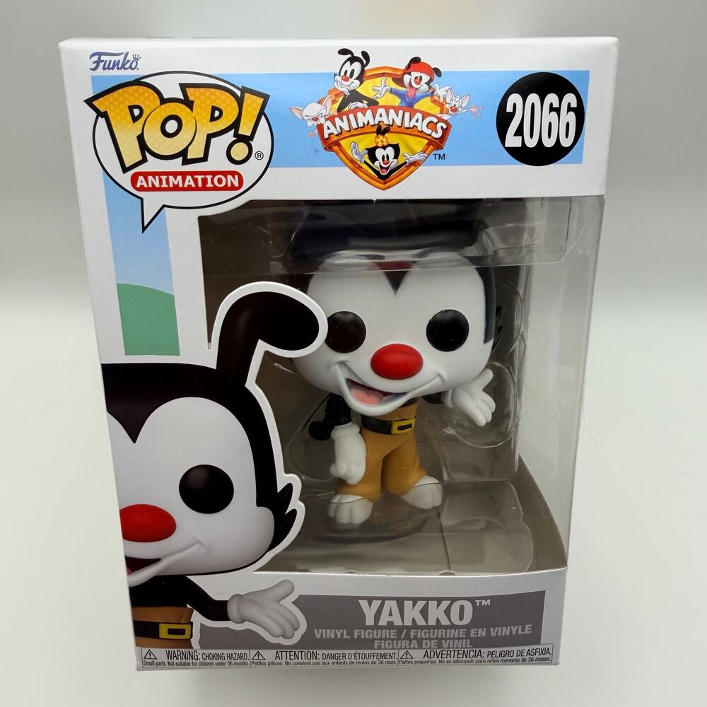 Funko Pop Yakko #2066 Animaniacs Animation